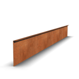 Cortenstål Rabattkant Bockat | 230 x 3 x 22